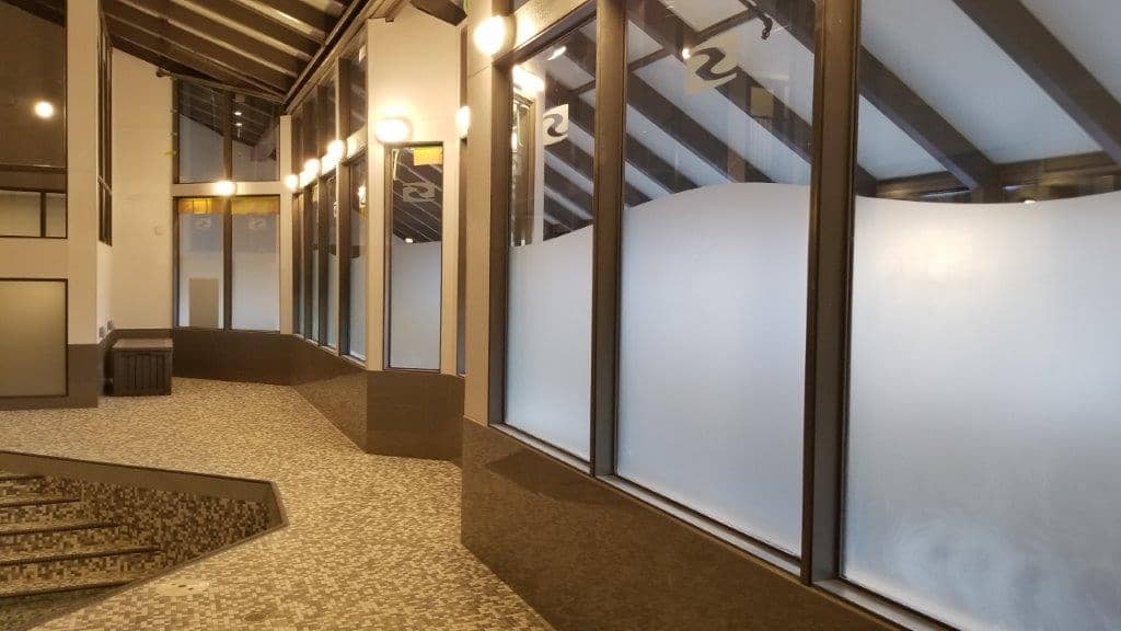 Decorative Glass Installation